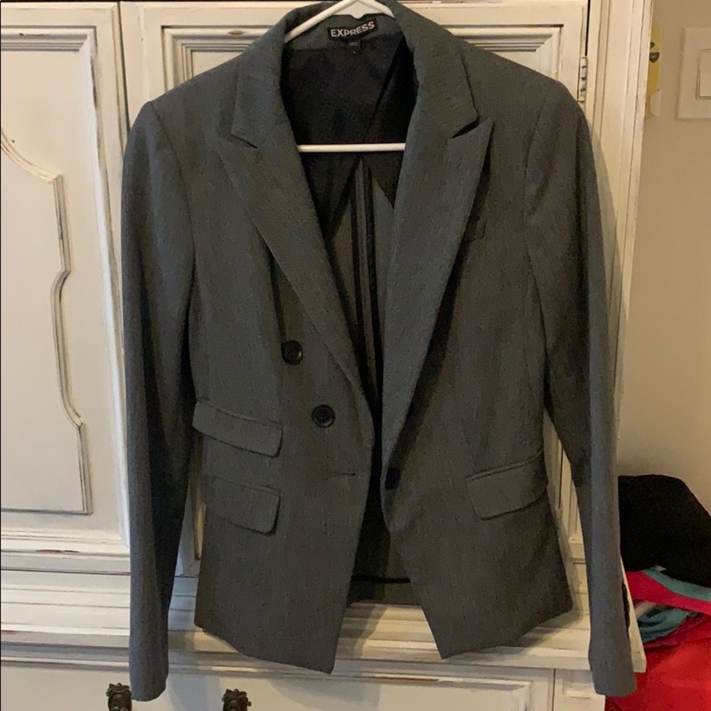 Gray Express Blazer - image 1